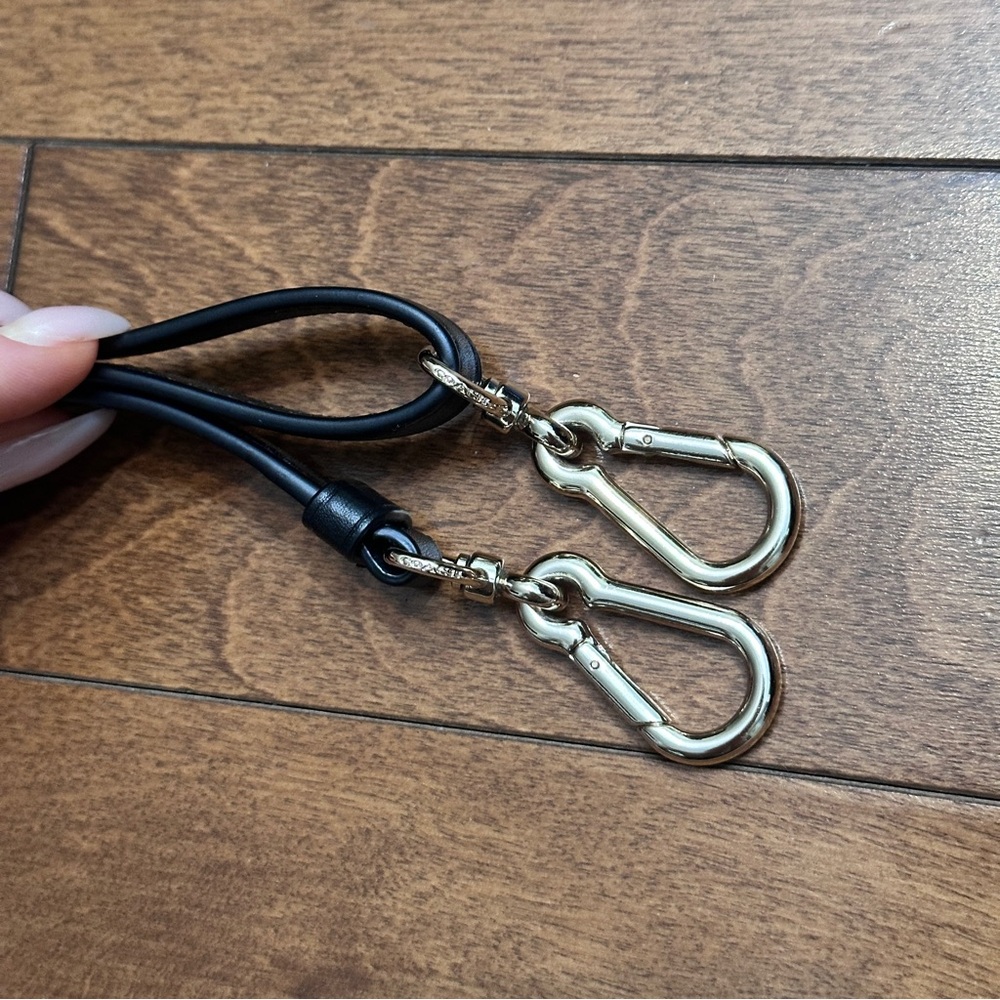 Coach Prairie Satchel Taupe handbag in pebble leather with Snakeskin handles - Picture 15 of 16